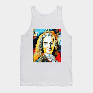 Voltaire Abstract Portrait | Voltaire Artwork 2 Tank Top